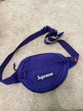 Supreme Purple Waist Bag